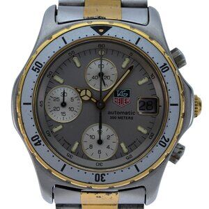 RARE Vintage Men's Tag Heuer 38mm Professional 2000 Automatic Watch 875.206!